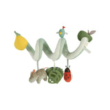 Mamas & Papas travel spiral baby toy hippo (British brand)