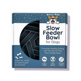 Boots Harver Pets Slow Feeder Enrichment Bowl for Dogs Grey- Buy online at McGrocer
