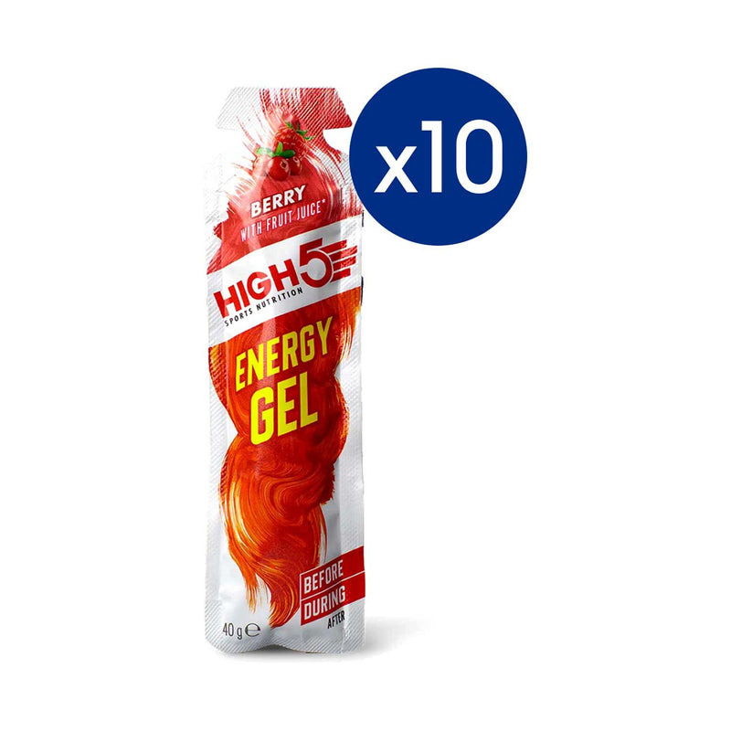 HIGH5 energy gel berry bundle 10x40g, UK version