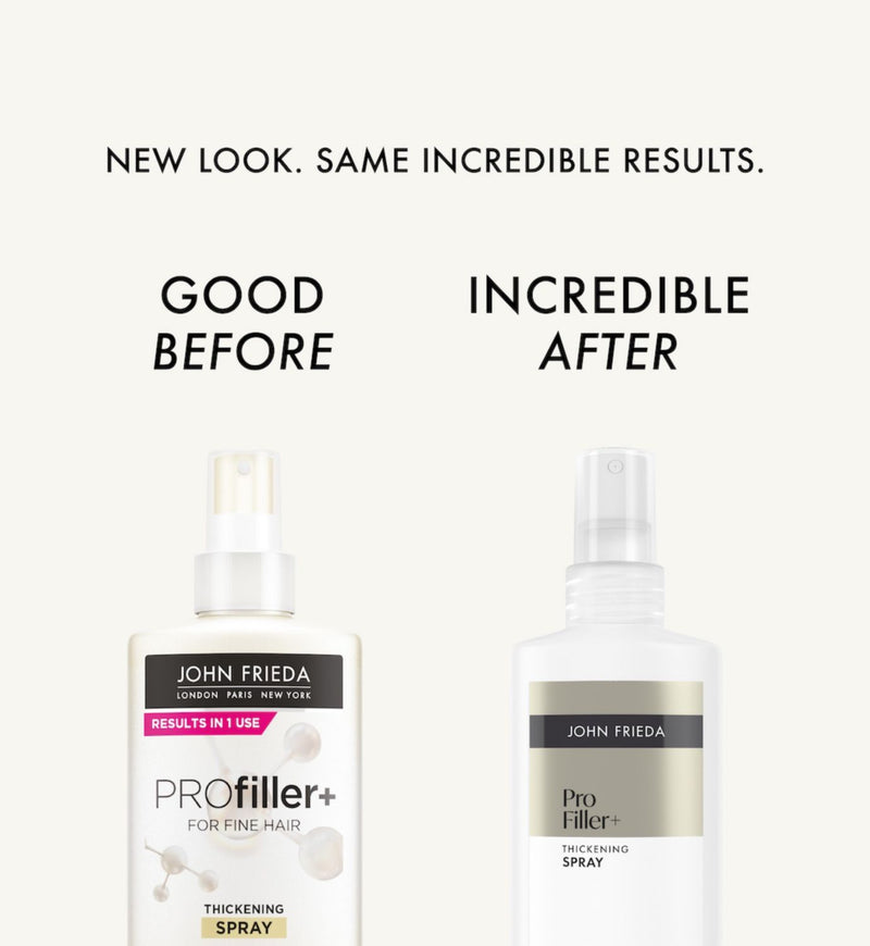 John Frieda Profiller+ Thickening Spray 150ml, imported from the UK