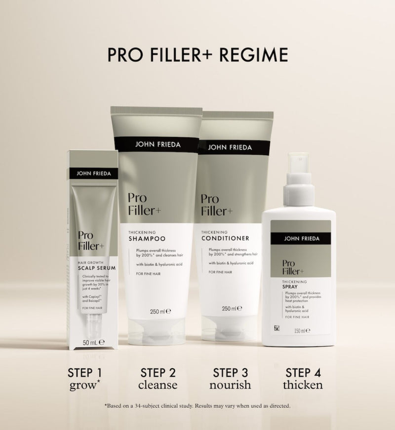 John Frieda Profiller+ Thickening Spray 150ml, imported from the UK