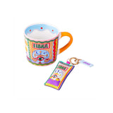Eleanor Bowmer Libra zodiac mug and keyring set (British brand)