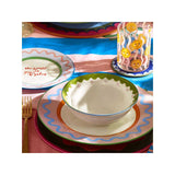 Eleanor Bowmer 12 piece stoneware dinner set Electric Coast pattern - British product
