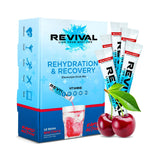 Revival electrolyte powder sachets Wild Cherry 12 pack (British brand)