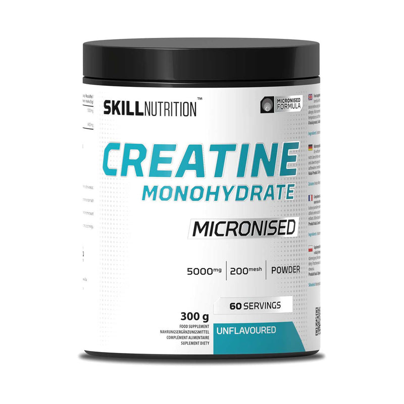 Skill Nutrition creatine monohydrate powder unflavoured 300g - British product