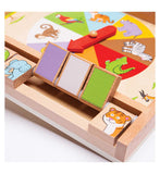 Bigjigs Toys Animal Shut the Box board game, imported from the UK