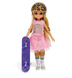 Lottie Skate Park Doll with skateboard and helmet - British product