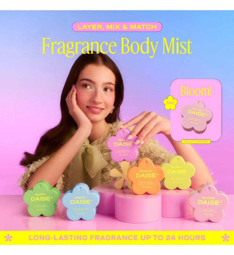 DAISE body mist Bloom 100ml, imported from the UK