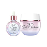 Olay Super Cream moisturiser and Super Serum bundle, British brand