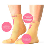 Bimble and Bolt Peachy mid crew socks medium - British product