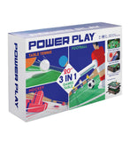 Powerplay 3-in-1 games table 20 inch, UK version