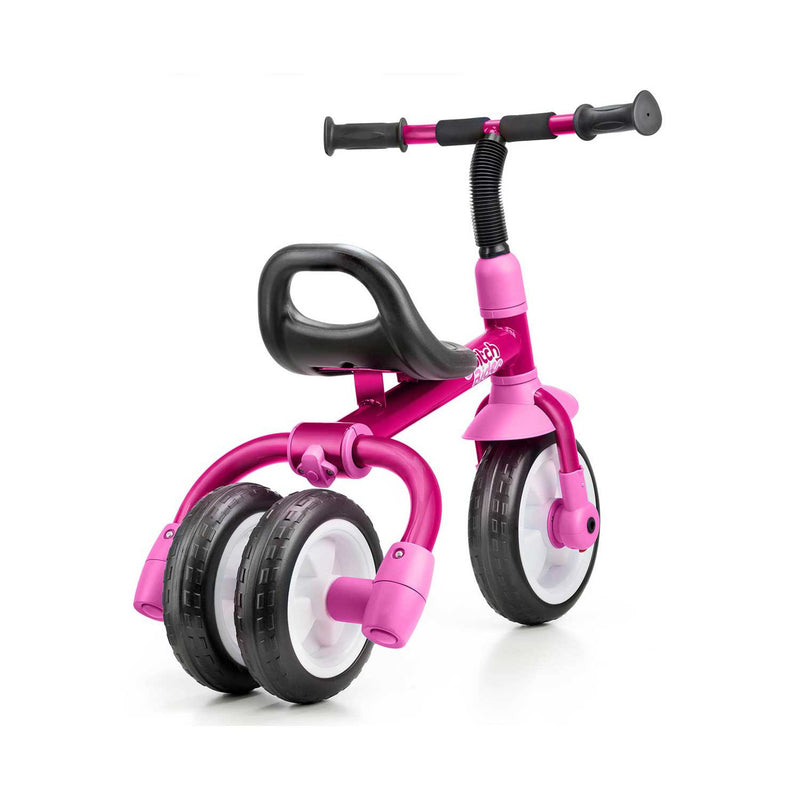 Xootz pink folding balance bike - British product