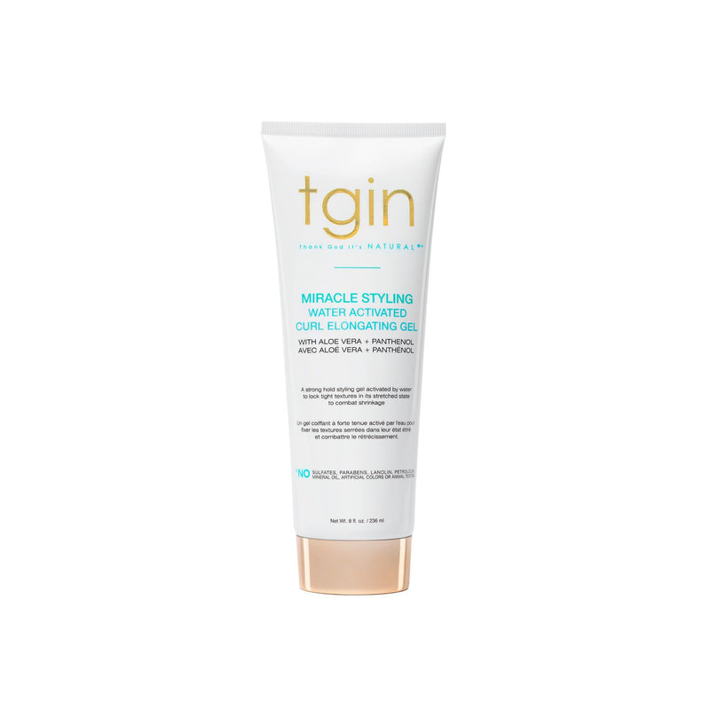 tgin curl elongating gel 236ml, UK version