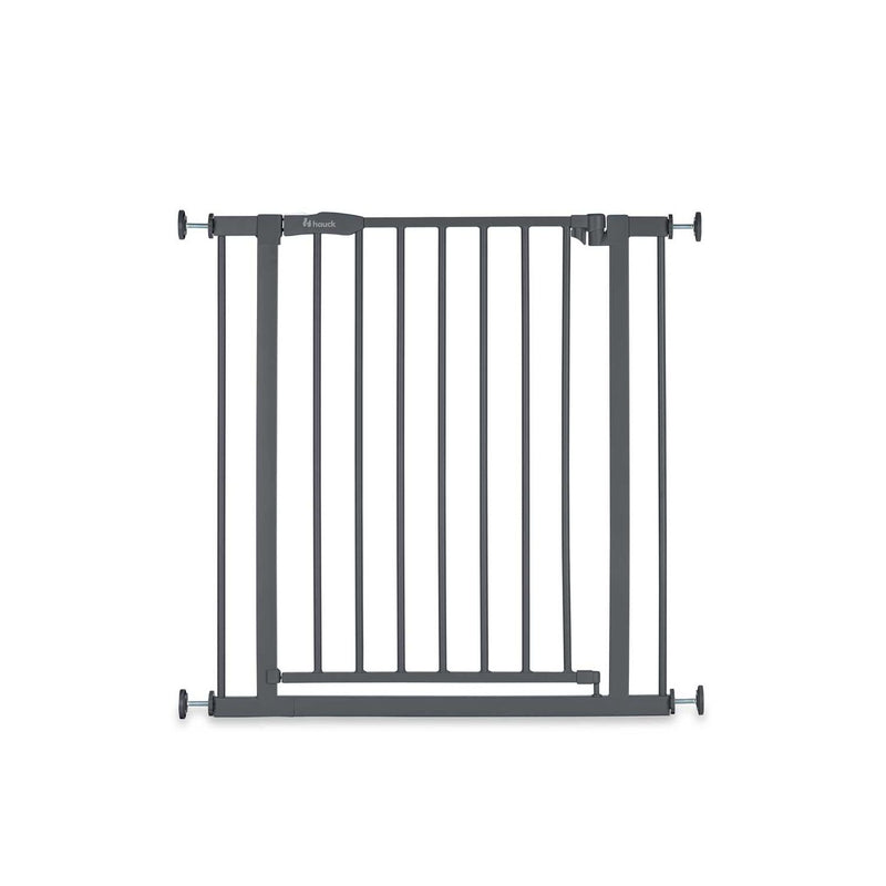 Hauck pressure fit baby gate Open N Stop 2 dark grey 75-80 cm - British product