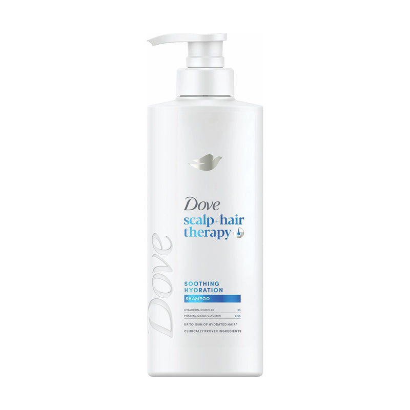 Dove Soothing Hydration shampoo 400ml, imported from the UK