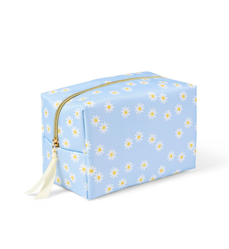Boots Square Daisy Blue toiletry bag - British product
