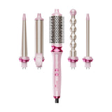 Wavytalk Heatwave Pro 5-in-1 curling wand set, imported from the UK