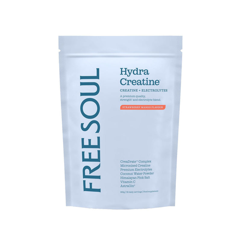 Free Soul Hydracreatine Powder 285g strawberry mango flavour, UK version