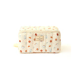 The Flat Lay Co Marshmallow makeup box bag (British brand)