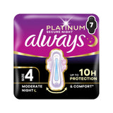 Always Platinum Night pads with wings, UK version