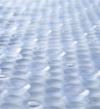 Boots clear PVC bath mat, non-slip with suction cups - British product