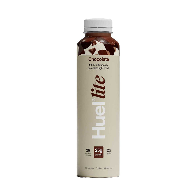 Huel Lite Chocolate nutritionally complete drink 500ml, imported from the UK
