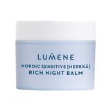 Boots LUMENE Nordic Sensitive Rich Night Balm Cream with Oat Ceramides for Sensitive Skin, Fragrance Free 50ml- Buy online at McGrocer