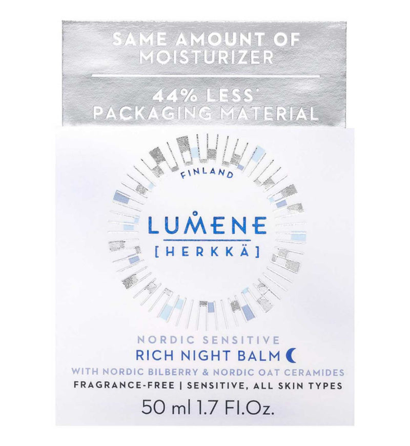 LUMENE Nordic Sensitive Rich Night Balm 50ml, UK version