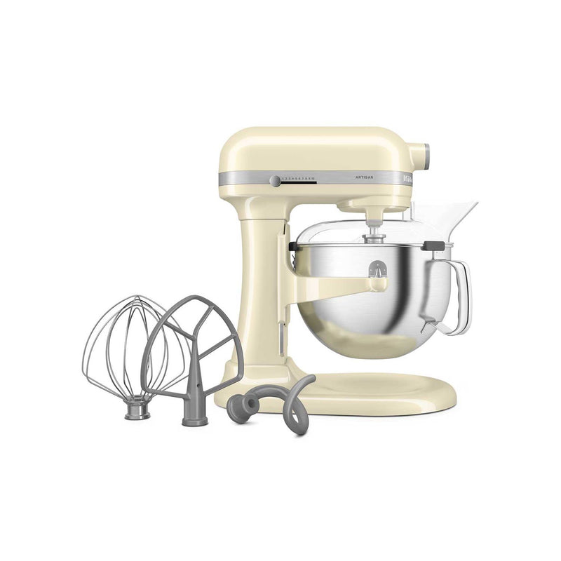 KitchenAid stand mixer 5.6L almond cream, imported from the UK