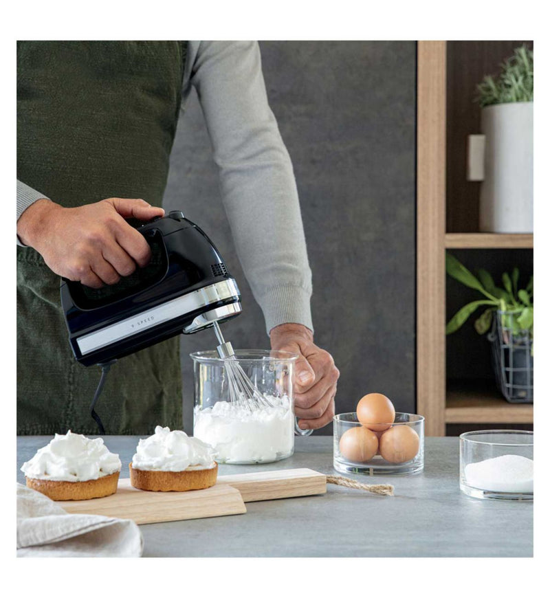 KitchenAid 9 Speed Hand Mixer Onyx Black - British product