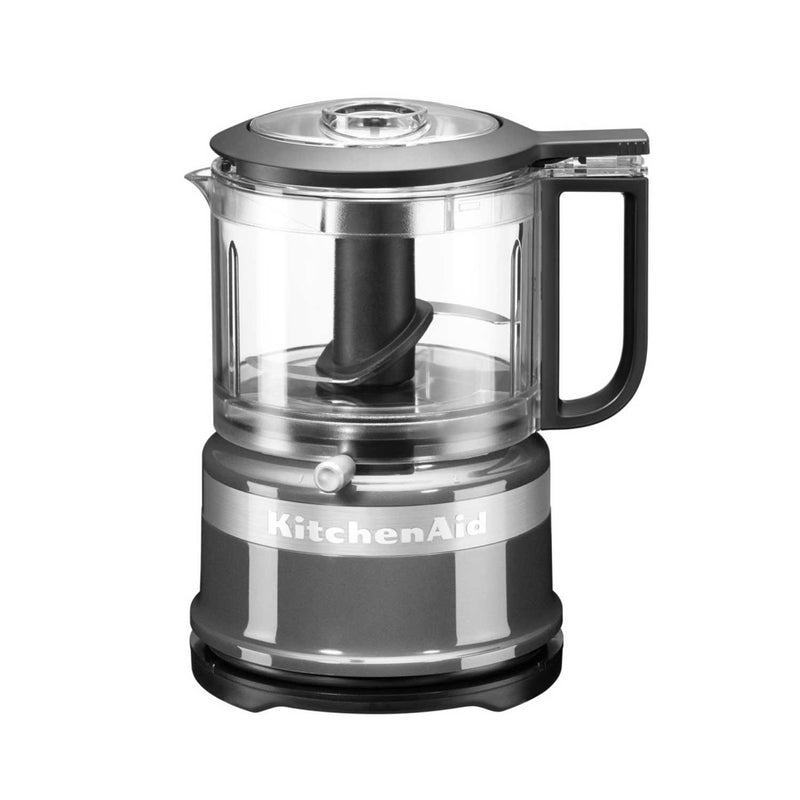 KitchenAid Mini Food Processor Contour Silver 830ml, imported from the UK