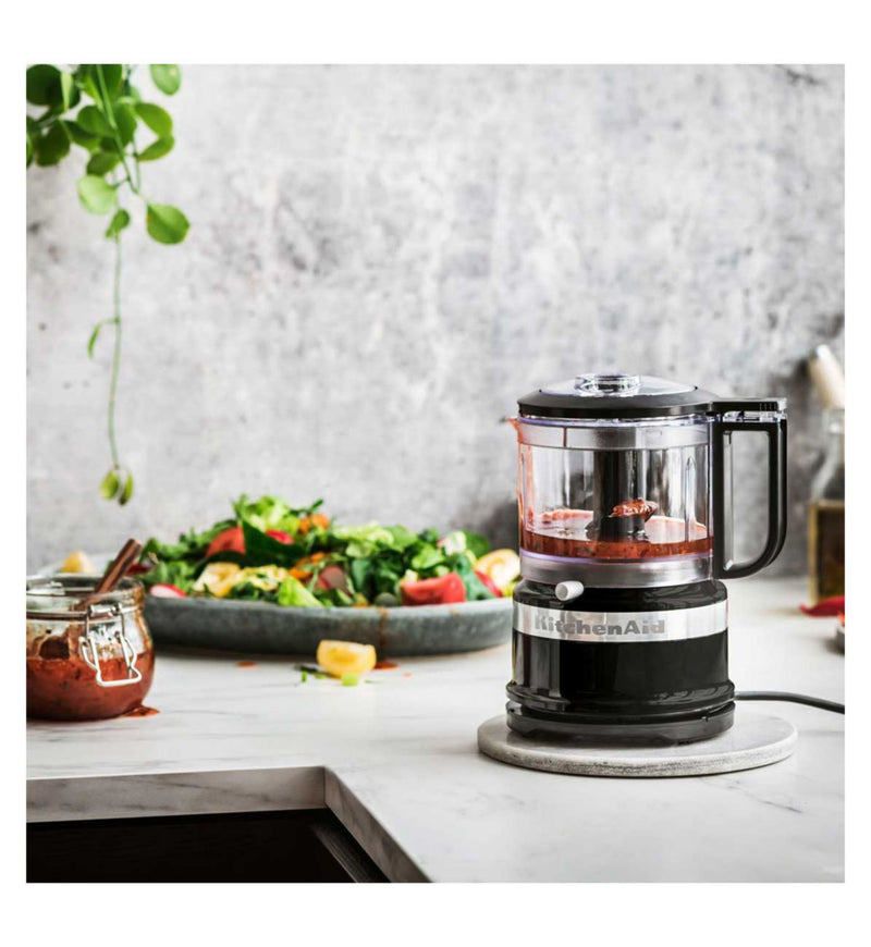 KitchenAid mini food processor Onyx Black 830ml, imported from the UK