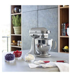 KitchenAid 125 Artisan stand mixer in Contour Silver - British product