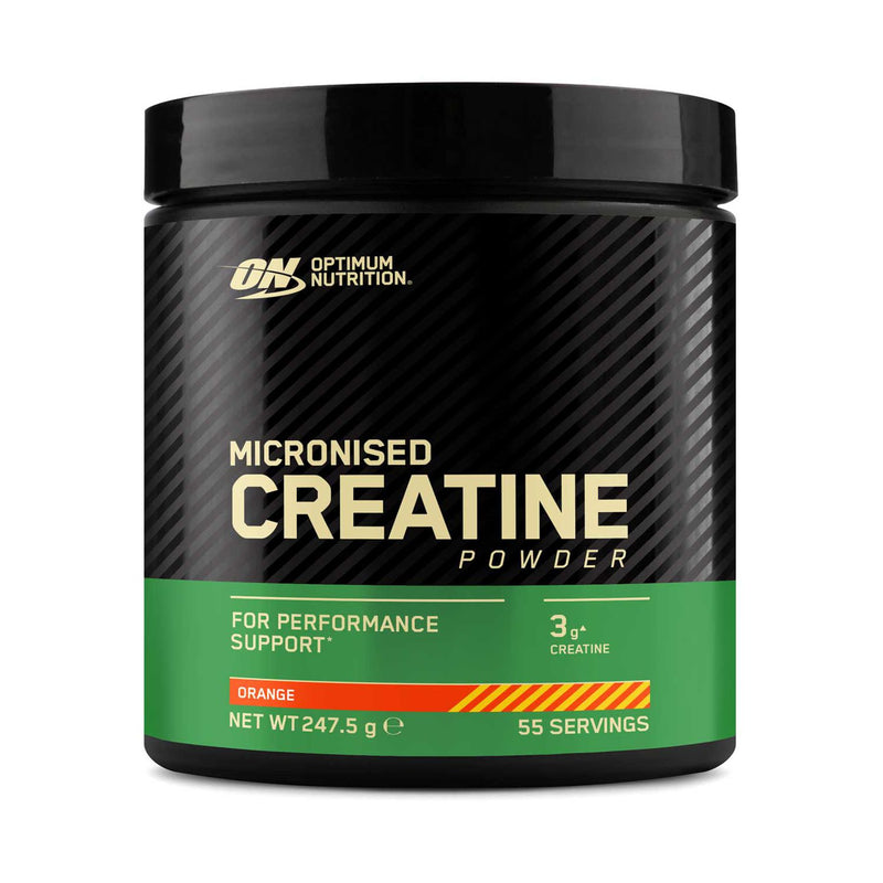 Optimum Nutrition creatine monohydrate powder Orange 247.5g (British brand)