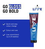 Schwarzkopf hair gloss Cherry Cola Red 150 ml (British brand)