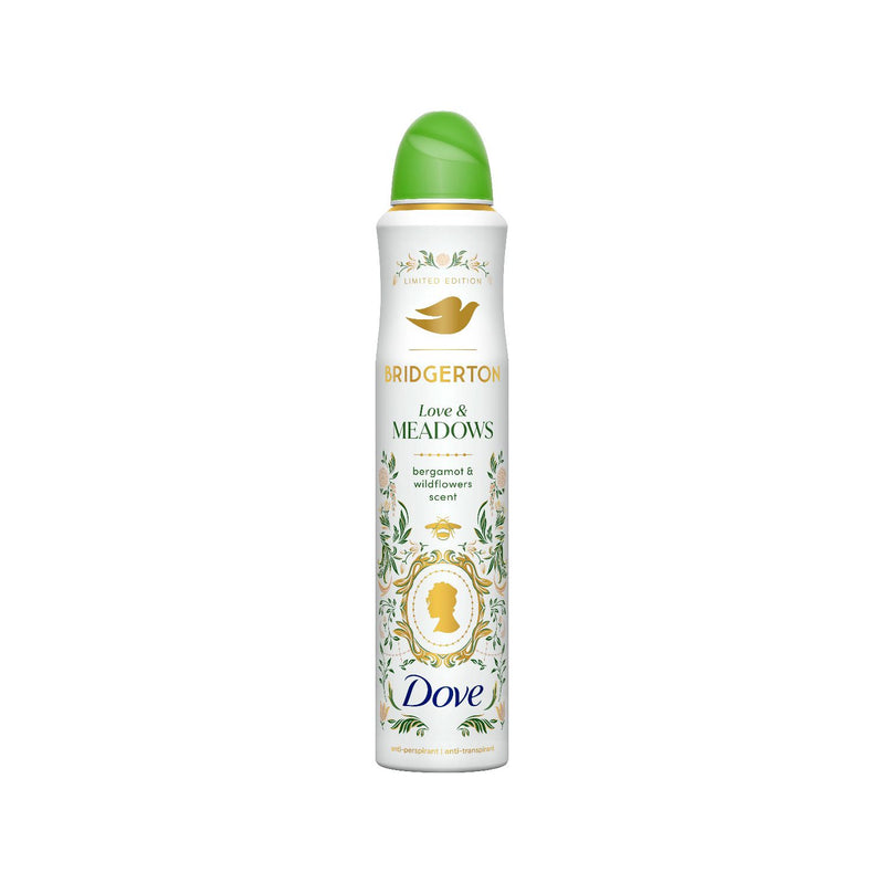 Dove antiperspirant aerosol Love & Meadows 200ml - British product