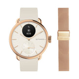 Withings Scanwatch 2 38mm pink Milanese band, imported from the UK