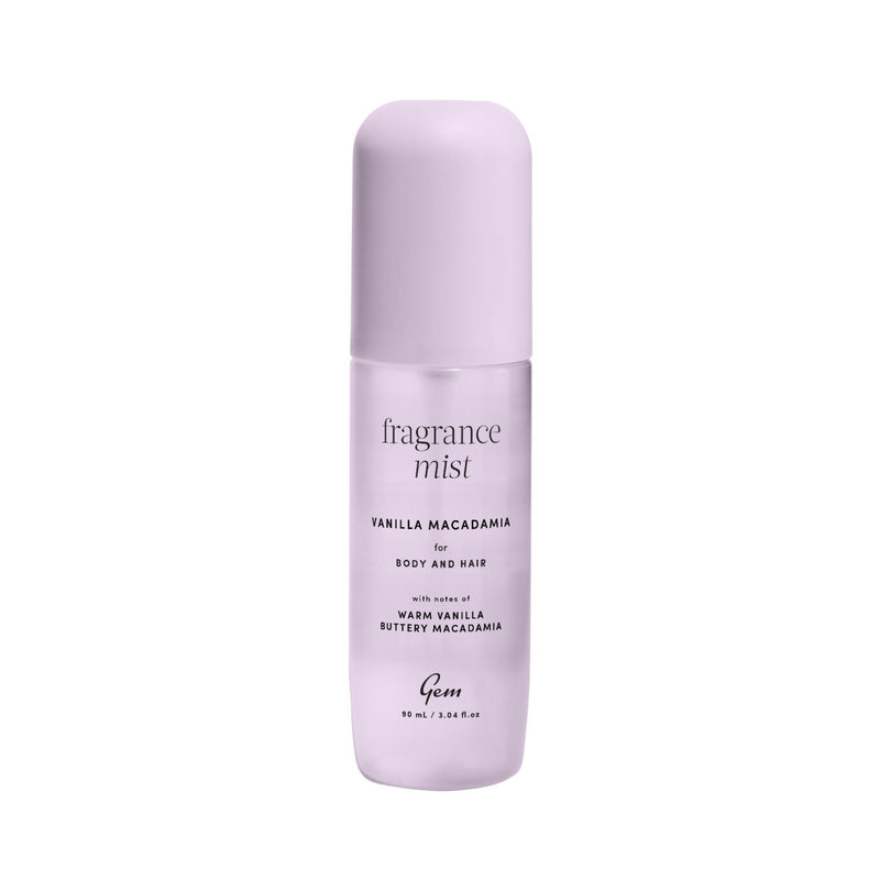 Gem Vanilla Macadamia body mist 90ml - British product