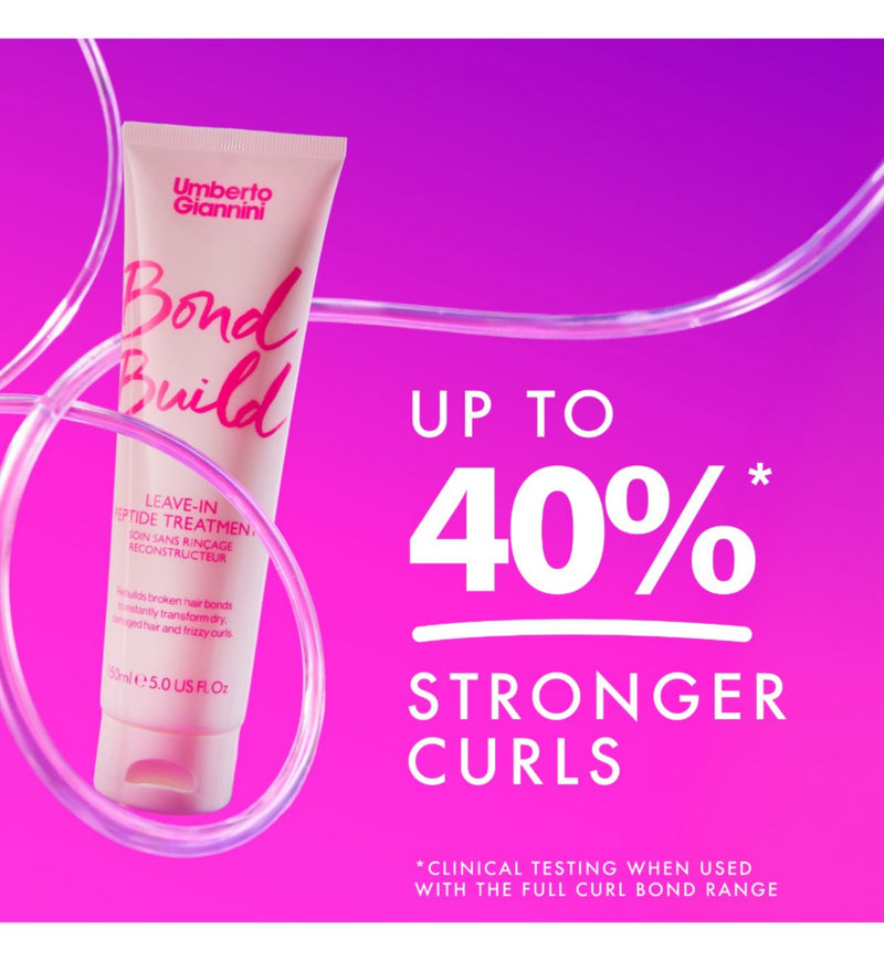 Umberto Giannini Curl Bond Bond Build leave-in treatment 150ml, UK version