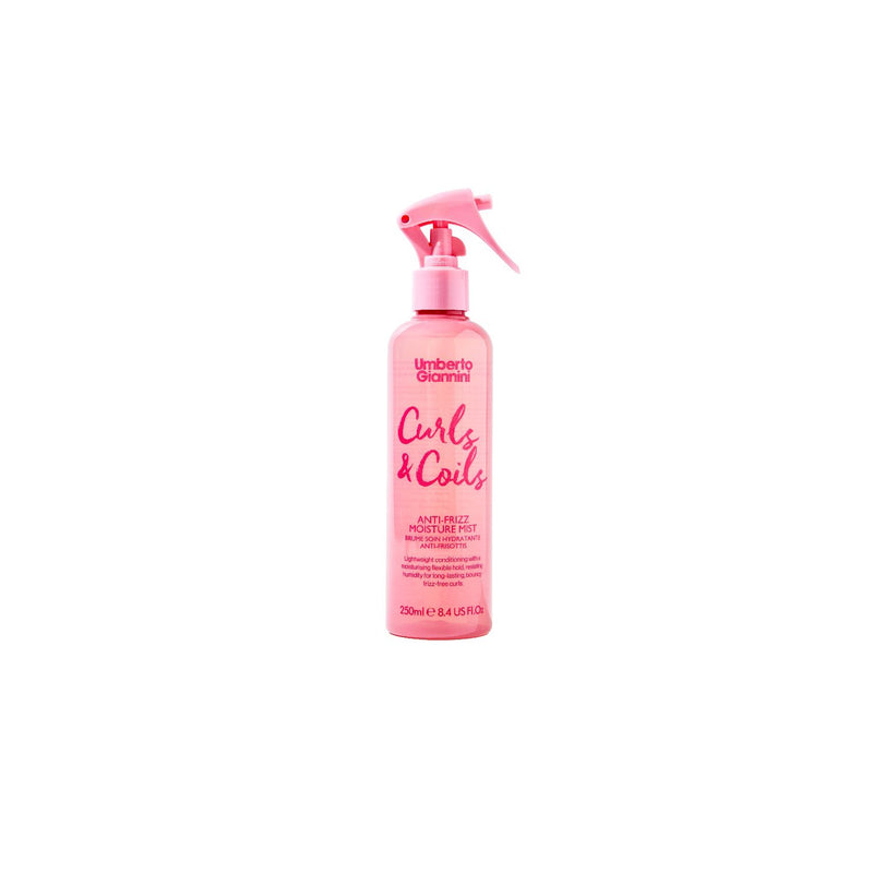 Umberto Giannini Anti-Frizz Moisture Mist 250ml, imported from the UK