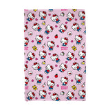 Hello Kitty flannel fleece blanket, UK version
