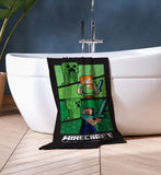 Minecraft themed towel 70x140cm - British product
