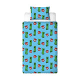 Minecraft fleece duvet set single bed reversible - British product