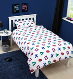 Sony PlayStation single duvet cover set with reversible design (British brand)