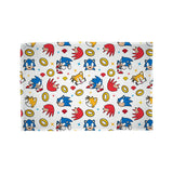 Sonic fleece blanket large 100x150cm, imported from the UK