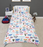 Stranger Things reversible duvet set single - British product