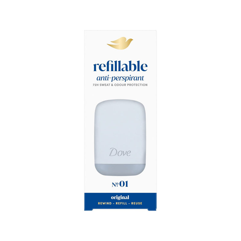 Dove No. 1 Original refillable anti-perspirant starter kit (British brand)
