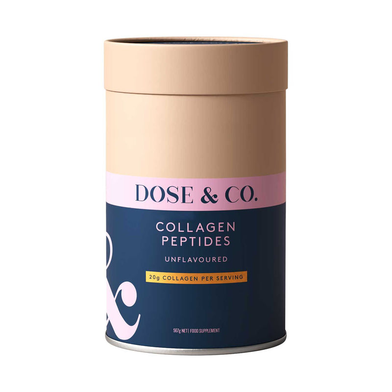 Dose & Co pure collagen peptides unflavoured 567g, UK version