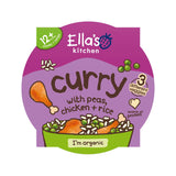 Ella's Kitchen organic chicken curry tray 12 months+ 200g, UK version