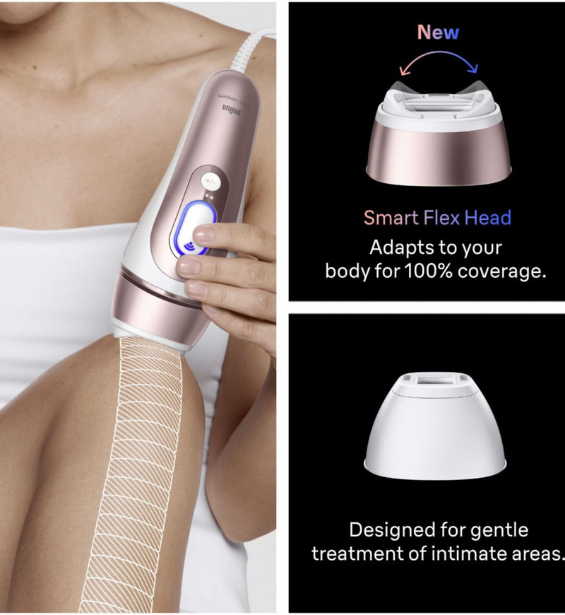 Braun Smart IPL hair removal device with app, UK version